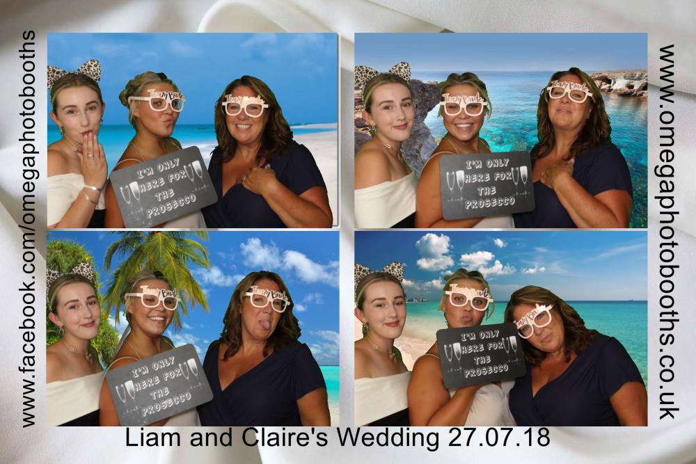 Liam & Claire's Wedding | View more photos from the event at gallery.omegaphotobooths.co.uk/u/Omega-Photobooths/Liam-Claires-Wedding